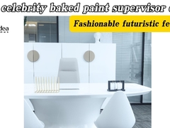 Le bureau du superviseur de la peinture cuite de la célébrité de la télévision.