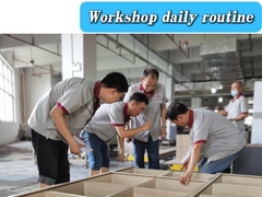 Installation d'essai quotidienne des vitrines d'usine