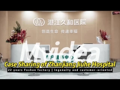 Cas d'hôpital livraison de meubles de bureau prise de vue réelle