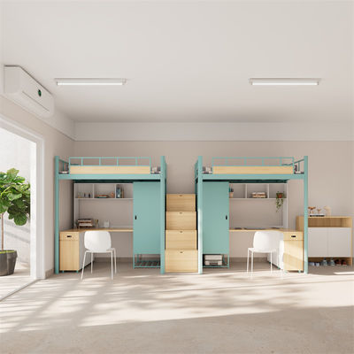 acheter Prise en charge de la personnalisation China Manufacturer Capsule Bunk Bed For Hostel Inbox Capsule Bunk Bed With Stairs online manufacture