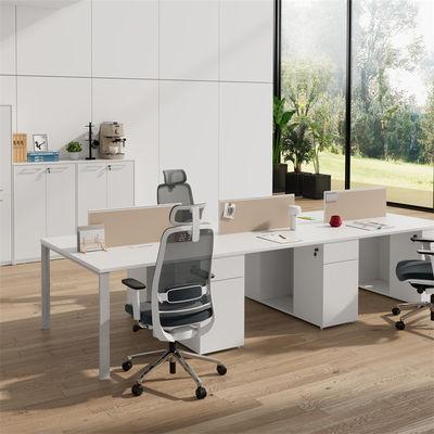 acheter Tableau de bureau moderne pour 4 personnes avec une jambe en métal online manufacture