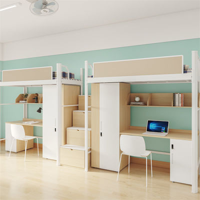 acheter Lit de chevet contemporain avec bureau pour les dortoirs scolaires online manufacture