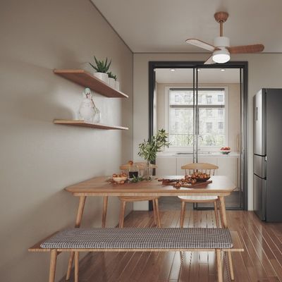 acheter Une table à manger en bois moderne, fonctionnelle et facile à installer pour un appartement online manufacture