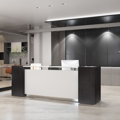 acheter Meubles de bureau modernes et contemporains Bureau de réception en argent Soutenir la personnalisation et le blanc avec Meubles Myidea online manufacture