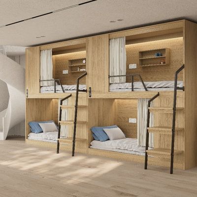 acheter Assistance à la personnalisation Sécurisé ferme et stable meubles de lit à deux étages pour tout enveloppant appartement moderne online manufacture