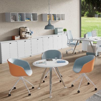 acheter Prise en charge de la personnalisation Meuble de bureau de style moderne Table avec comptoir blanc Et des jambes en acier métallique robuste online manufacture