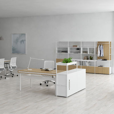 acheter Meubles commerciaux Bureau de comptoir latéral blanc avec options personnalisables online manufacture