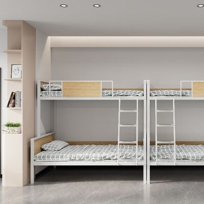 acheter Prise en charge de la personnalisation cadre en fer robuste dortoir étudiant lit pour chambre et appartement haute durabilité online manufacture