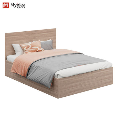 acheter Prise en charge de la personnalisation Lit simple en bois minimaliste moderne Pour chambre d'école Appartement Hôtel / Meubles de dortoir online manufacture