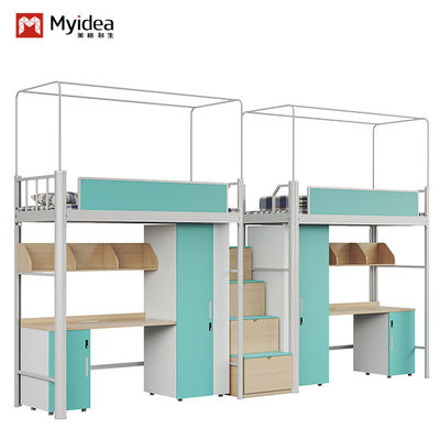 acheter Prise en charge de la personnalisation Couchette capsule abordable et confortable avec escaliers aux couleurs vives pour les auberges de jeunesse online manufacture