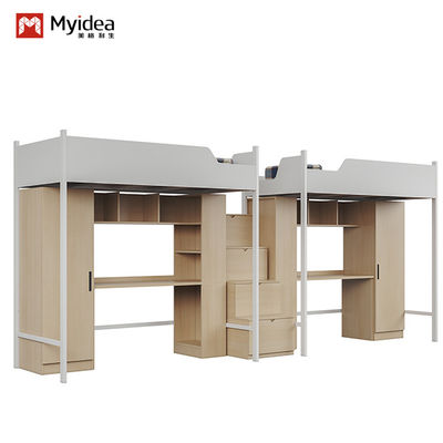 acheter Prise en charge de la personnalisation Belle et pratique lit d'appartement étudiant en bois et en métal online manufacture