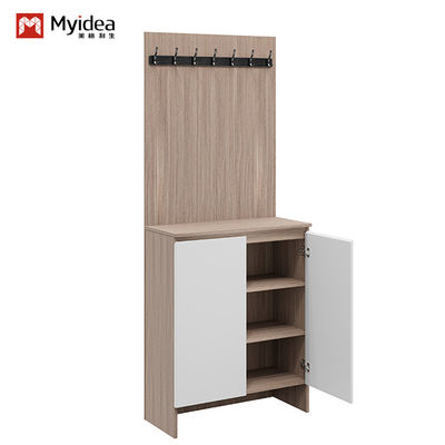 Acheter Prise en charge de la personnalisation Armoire ouverte moderne Chambre à coucher Accueil Hôtel Utiliser le haut Hanging Hat Rack Entrepôt de chaussures inférieur online manufacture