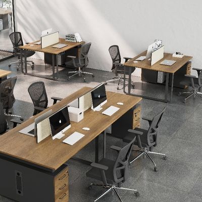 acheter Tableau de bureau modulaire pour deux personnes Combinaison avec personnalisation Fonction extensible et trois tiroirs Aucune critique pour le moment online manufacture