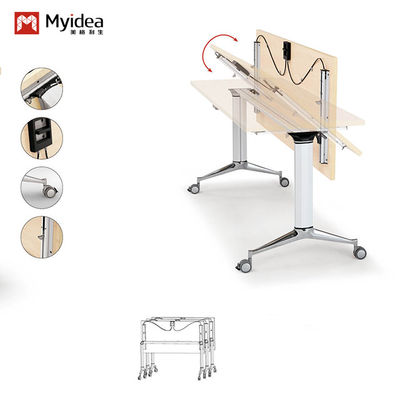 Acheter Prise en charge de la personnalisation Conception classique moderne Bureau pliable Grand bureau de salle d'entraînement Meubles de maison École Bureau Classes de formation Panneau de bois online manufacture