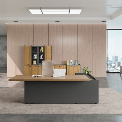acheter Prise en charge de la personnalisation Moderne bureau Chef Table et chaise Combinaison Grand bureau de poste pour une seule personne online manufacture