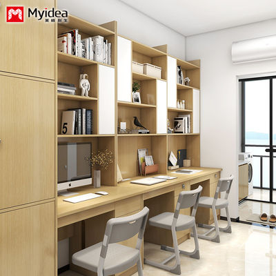 acheter 2000Wx1000Hx760mm Assemblage d'un seul bureau de dortoir Espace de stockage requis et personnalisation pour les besoins d'étude des enfants online manufacture