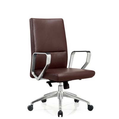 Fashionable Executive Chair, Office Conference Chair, Ergonomic Chair, First-Layer Cowhide Leather Chair, Hotel Computer Chair