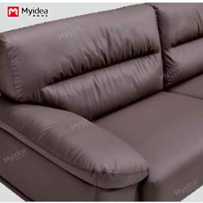 Simple luxury solid wood frame office sofa set lightweight luxury business office furniture library sofa