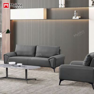 acheter Nouveau canapé pour la réception commerciale, nouveau bureau en cuir de chat, canapé de réception haut de gamme pour les invités. online manufacture