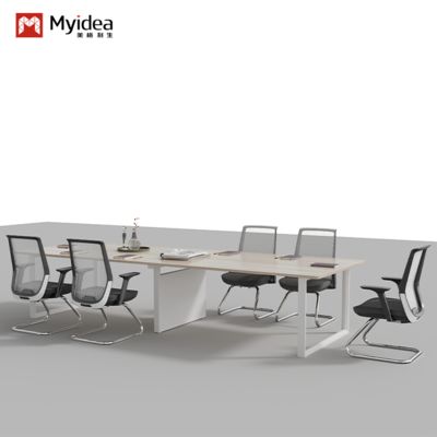 acheter Foshan Source Factory Table de conférence de couleur claire Grande réception d'affaires Table de négociation Meubles de bureau online manufacture