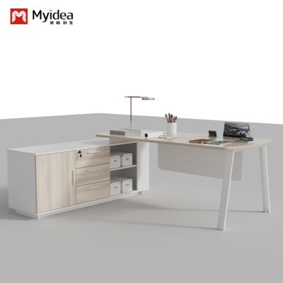 Guangdong Foshan Factory Supervisor'S Desk Can Be Exported, Foreign Trade Finance Desk, Boss'S Desk, One Person CEO Manager'S Desk