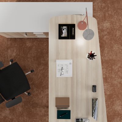 Guangdong Foshan Factory Supervisor'S Desk Can Be Exported, Foreign Trade Finance Desk, Boss'S Desk, One Person CEO Manager'S Desk