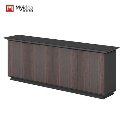 2400 * 450 * 855 chicken wing wood dark ammonia board edge cabinet file cabinet