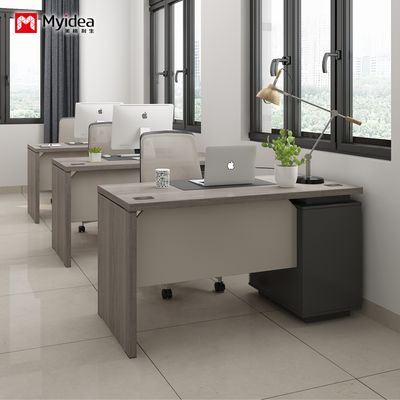 acheter Bureau de bureau minimaliste moderne pour le stockage, bureau d'ordinateur pratique, bureau d'écran à un seul côté pour le personnel online manufacture