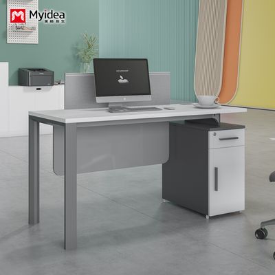customization customizable minimally modern office desk with cabinet for single or multiple employees high quality office furniture
