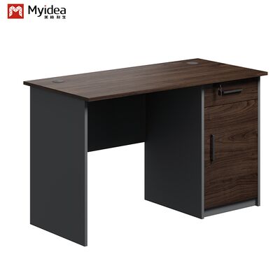 acheter Bureau en bois à double tiroir avec armoire murale de rangement pour appartement, dortoir, vente en gros d'usine online manufacture