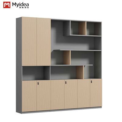 Myidea Export Foreign Trade Independent Desk with Baffle Desk Company Employee Office Desk Matching File Cabinet