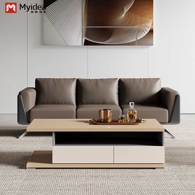 acheter Tableau en bois contemporain écologique de bureau commercial à double tiroir de type plaque avec mélamine online manufacture