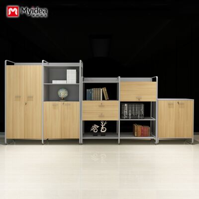 acheter Armoire de bureau en bois, armoire haute et basse, armoire de données, armoire de rangement, armoire au sol verrouillable, armoire basse murale online manufacture