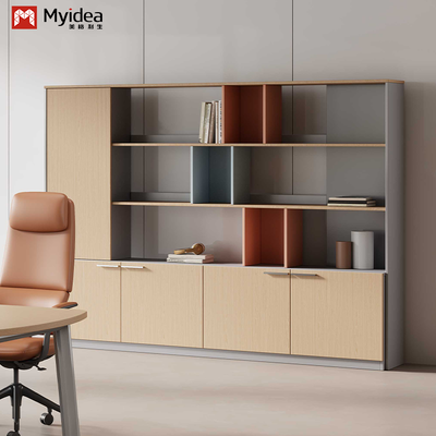 acheter Armoire de dossiers est disponible en plusieurs couleurs, bureau du patron armoire en carton de particules meubles de bureau contemporains armoires de bureau en bois modernes armoires de dossiers avec rangement online manufacture