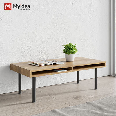 Acheter Table à café moderne de la réception du bureau avec des jambes en acier robustes online manufacture