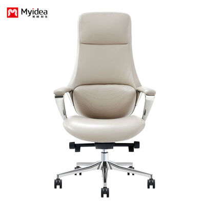 Acheter Chaise de bureau en cuir haut de gamme – Surface souple mais résistante, réglage de la hauteur et inclinaison, disponible en plusieurs coloris online manufacture