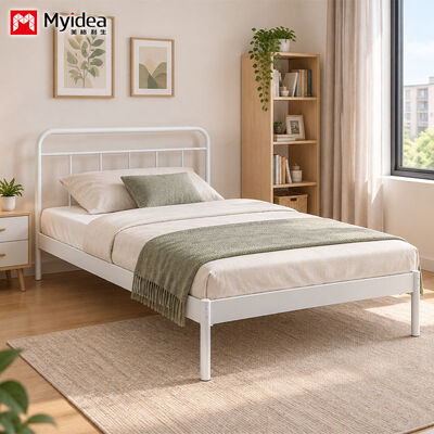 Acheter Cadre de lit simple en acier pour appartement et hôtel, construction métallique durable, structure robuste pour une fiabilité à long terme online manufacture