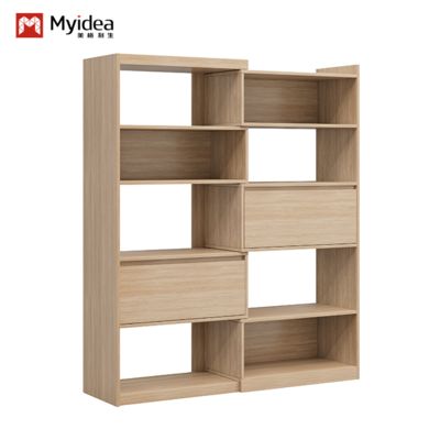 Armoire de rangement pour bureau et maison, pour chambre et école, en panneaux de particules de bois, métal et plastique