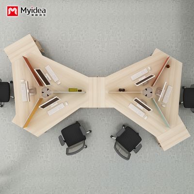 Personnalisation Design Sens du Bureau de l'Entreprise Comptabilité et Bureau Financier Personnel Bureau Combinaison Irrégulière de Bureau