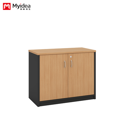 Porte double avec serrure à clé, armoire à grande capacité, armoire basse montée sur le mur, armoire classifiée personnalisable