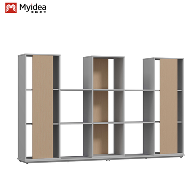 Armoire à cloisons multifonctionnelles, cabinet de bureau universel pour le stockage et l'affichage de cartes triamine